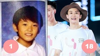 Mark Lee NCT Childhood  From 1 To 18 Years Old [upl. by Hpsoj382]