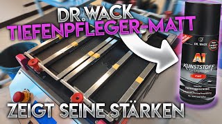 DrWack Tiefenpfleger MATT neue Rezeptur im Vergleichstest  Farbauffrischung und Schutz [upl. by Lela]