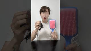 Hair brush cleaning hack [upl. by Walther]