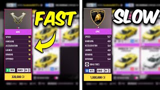 Top 5 FASTEST Drag Cars in Forza Horizon 5 [upl. by Elamaj822]