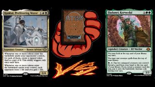 EDH Commander Challenge 213 Kambal Profiteering Mayor Vs Eladamri Korvecdal [upl. by Filler]