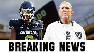 BREAKING  Raiders Mark Davis delivers eyeopening message to Shedeur Sanders after LibertyAces [upl. by Cob]