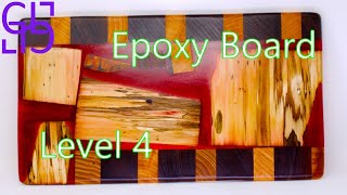 Silent Woodworking Epoxy Board Level 4 woodworking silent epoxy [upl. by Om]