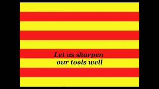 Catalonia National Anthem english subtitles [upl. by Bulley]