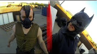 BATMAN vs BANE GoPro Fight [upl. by Nyliahs923]