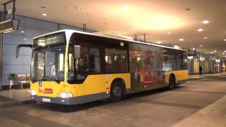 Busse in Berlin Steglitz Haltestelle Kreisel  BVG Citaro MAN Volvo 1080p [upl. by Derfla]