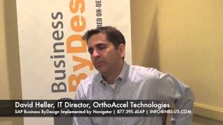 OrthoAccel Selects SAP Business ByDesign  Implemented by Navigator [upl. by Eiboj]