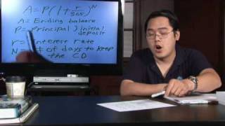 Math in Daily Life  How to Calculate a Certificate of Deposit [upl. by Hermosa]