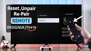 How to Reset Insignia Fire TV Remote Unpair and Pair [upl. by Anael]