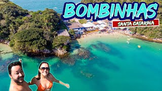 ROLÊ EM BOMBINHAS  PRAIA DA SEPULTURA LAGOINHA INGLESES BOMBINHAS BOMBAS 4 ILHAS E MAIS Vlog [upl. by Joell]