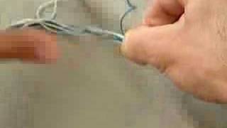 Tosafot Tekhelet Tying Method [upl. by Jenica]