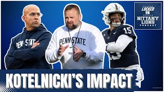 Andy Kotelnicki makes Penn State football THAT much better  Spring practice takeaways [upl. by Asseram]