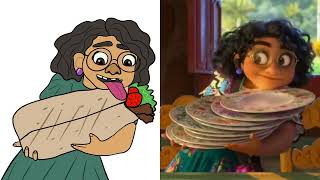 Encanto the family madrigal stephanie beatriz l funny drawing meme [upl. by Lletnahs376]