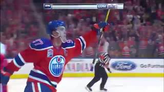 Connor McDavid Penalty Shot vs Flames [upl. by Tik]