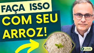 ARROZ COM MENOS CARBOIDRATOS a mudança que você precisa [upl. by Linneman]