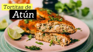 Receta de Tortitas de Atún ¡SÚPER FÁCIL  Recién Cocinados [upl. by Areta]