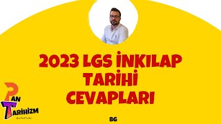 📢 2023 LGS İNKILAP TARİHİ CEVAPLARI [upl. by Aretse326]