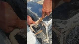 Fixing process of wood formwork of house beam body Good tools and machinery make work easy [upl. by Mannos]