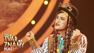 Petr Vondráček jako Boy George – quotKarma Chameleonquot  Tvoje tvář má známý hlas [upl. by Yeneffit]