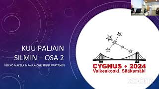 Cygnus 2024 live Kuu paljain silmin 2 Stella Arcti jako [upl. by Ait]