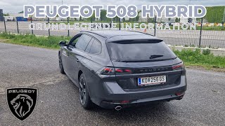 NEUER PEUGEOT 508 SW HYBRID😍  REVIEW  GERMAN [upl. by Laeynad883]