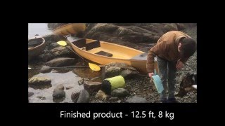 Ultralight canoe build [upl. by Savannah]