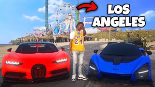 Taking a trip to LA in GTA 5 RP [upl. by Yntruoc]