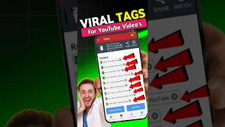 How To add Tags To Your YouTube Videos  Tags Kaise Lagaye shorts tags tech [upl. by Aicekal]