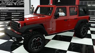 GTA 5  DLC Vehicle Customization  Canis Terminus Jeep Wrangler Rubicon [upl. by Aleris750]