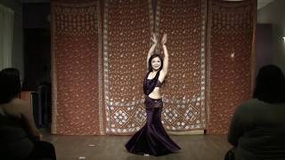 Lily dances at Austin Bellydance March 2018 [upl. by Aenaj]