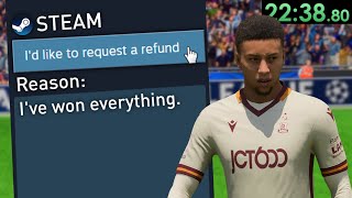 Can I 100 Career Mode and Refund The Game [upl. by Bernete]