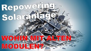 Neue Solarmodule für die Solaranlage Solarpaket 1 Repowering [upl. by Bathulda]