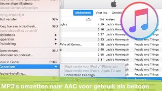 MP3 bestanden omzetten naar AAC met iTunes [upl. by Marje457]