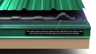 How to install Unions MasterRib metal roofing panels [upl. by Crockett]