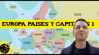 Países y Capitales de Europa 🌍 parte 1 [upl. by Toback]