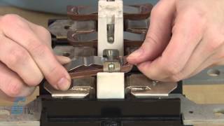 ABB EH150 to EH300 Series Contactors  How to Change Contacts [upl. by Ollopa]