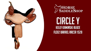 Circle Y Kelly Kaminski Blaze Flex2 Barrel Racer 1528 [upl. by Yate136]