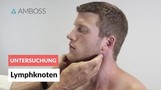 Lymphknoten  Klinische Untersuchung  AMBOSS Video  Lymphknotenuntersuchung [upl. by Attezi794]