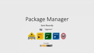 UKTAG5  Package Manager for TestStand by Sam Roundy [upl. by Isabeau]