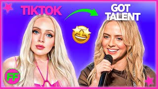 TIKTOK Stars Audition On Got Talent 👀 [upl. by Leira]