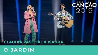 O Jardim  Cláudia Pascoal e Isaura  Final  Festival da Canção 2019 [upl. by Ahsel]