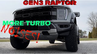 2023 GEN 3 Ford Raptor First MODS BOV adapter and KampN Air Filter Install [upl. by Ikin]