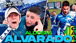 EL CLÁSICO MARPLATENSE ALVARADO vs ALDOSIVI  Banderazo Previa Caravana Reacción en la Cancha [upl. by Enegue650]