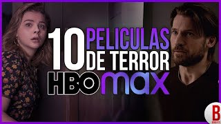 TOP 10 Mejores PELÍCULAS de TERROR en HBO Max [upl. by Anerol]