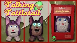 How to Make Talking Tattletail Puppet  90s Themed Video Game Toy  DIY Crafts from Scratch [upl. by Naxor704]