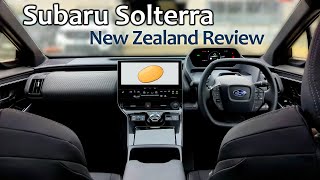 Subaru Solterra  New Zealand Review amp First Drive [upl. by Pollux]