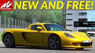 NEW FREE Tracks and Cars  Porsche Carrera GT  Download Links  Assetto Corsa 2023 [upl. by Delastre]