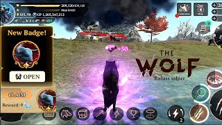 the wolf  i got 9 Moons amp 50 gems from snow Auroch Champion ❗thewolf [upl. by Nosrej]