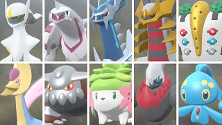 All Legendary Pokemon amp How To Catch Them In Pokemon Legends Arceus [upl. by Findlay808]