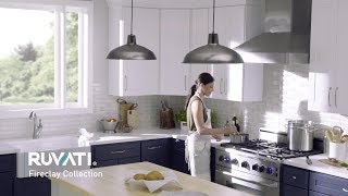 Ruvati Fireclay Collection  Farmhouse Kitchen Sinks [upl. by Nirel]